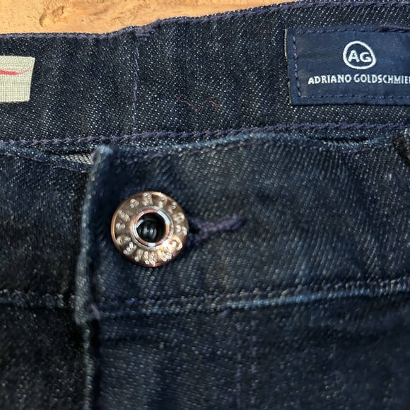 AG Adriano Goldschmied JEANS The Janis High‎ Rise Flare Dark Blue Wash 32 - Picture 9 of 16
